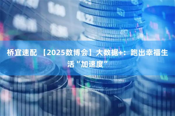桥宜速配 【2025数博会】大数据+：跑出幸福生活“加速度”