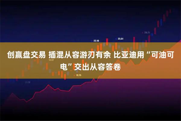 创赢盘交易 插混从容游刃有余 比亚迪用“可油可电”交出从容答卷